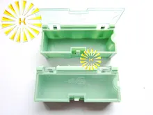 2pcs x #2 Green Capacitor Resistor SMT Electronic Component Mini Storage box Practical Jewelry Storaged Case Connector