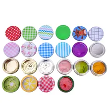 Кухонная посуда для питья Цвет жести нить закрытия уплотнение бутылка для воды крышка для чашки 10 шт./лот смешивания