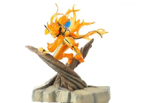 

new Naruto figure Uzumaki Naruto celestial being Nine tails mode PVC action figure collection model toy 25cm