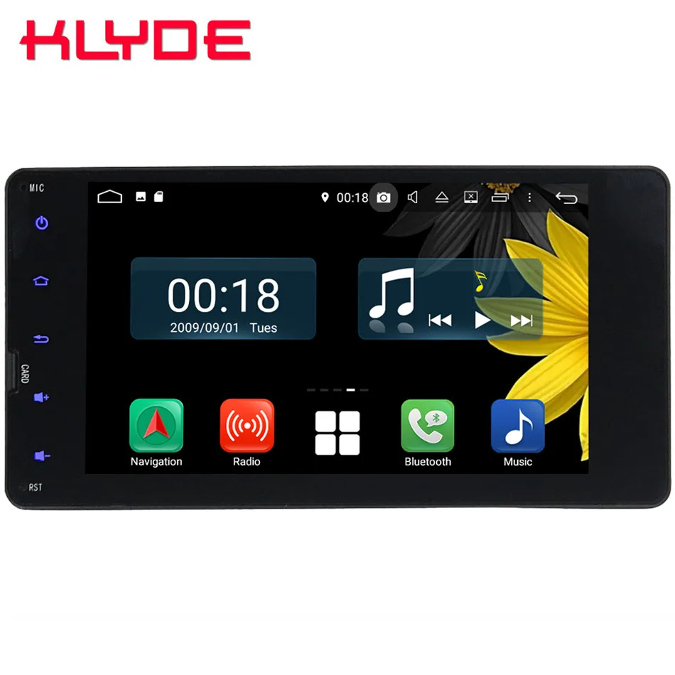 Cheap 7" Octa Core 4G Android 8.1 4GB RAM 64GB ROM Car DVD Player Radio GPS Glonass Navi For Mitsubishi Lancer ASX RVR Outlander Sport 0