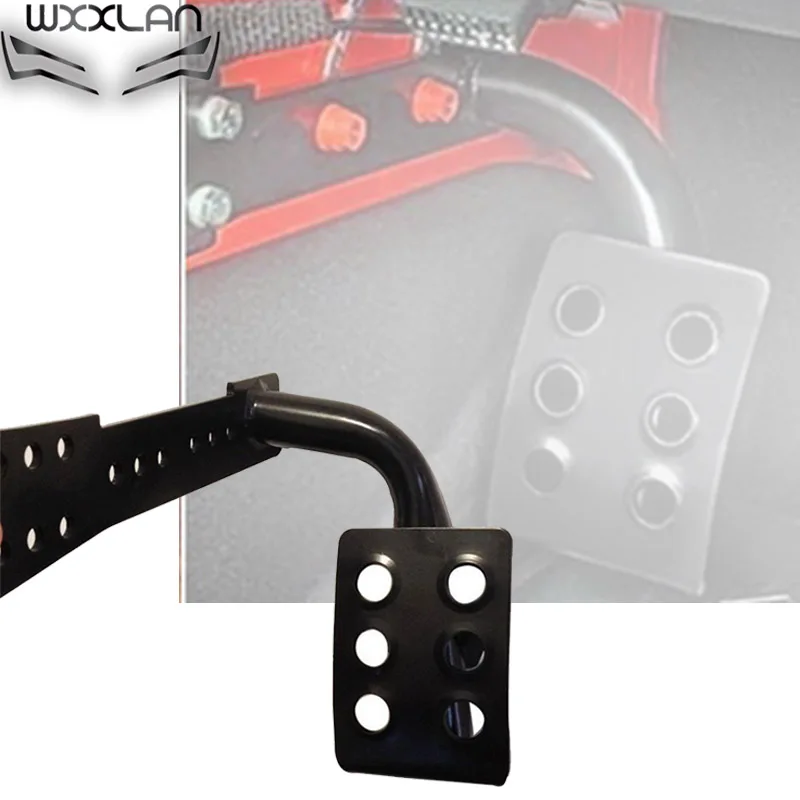 Wxxlan черная металлическая омертвевшая педаль с левой ножкой для джипа Wrangler JK