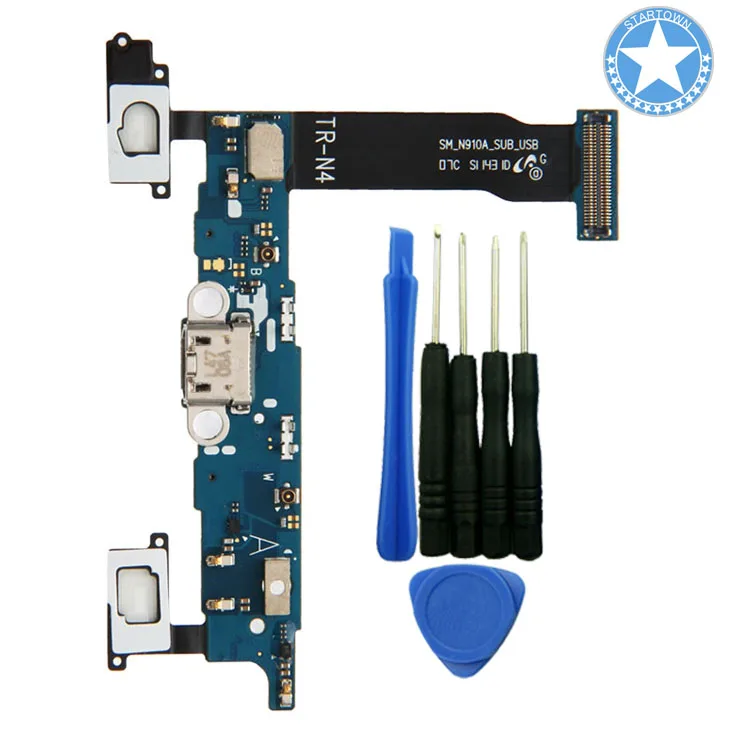 

NEW USB Charger Charging Port Dock Connector Flex Cable Replacement for Samsung Galaxy Note 4 SM-N910A N910A AT&T With Tools