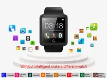 2016 Smartwatch Bluetooth Schlaf Tracker U Smart Watch U10L Armbanduhr Digitale Sportuhr für iPhone Xiaomi HTC Tragbare Geräte