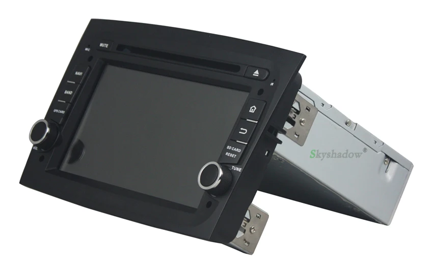 Cheap DSP TDA7851 Android 9.0 2GB RAM 16GB 4 core Car DVD Player GPS RDS Radio wifi Bluetooth 4.2 steering control For Fiat DOBLO 2016 3