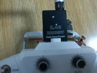 F16682 FPV 2.4G 2W 2000mW Mini Radio Signal Booster Amplifier Module For DJI Phantom RC Transmitter FPV Extend Range