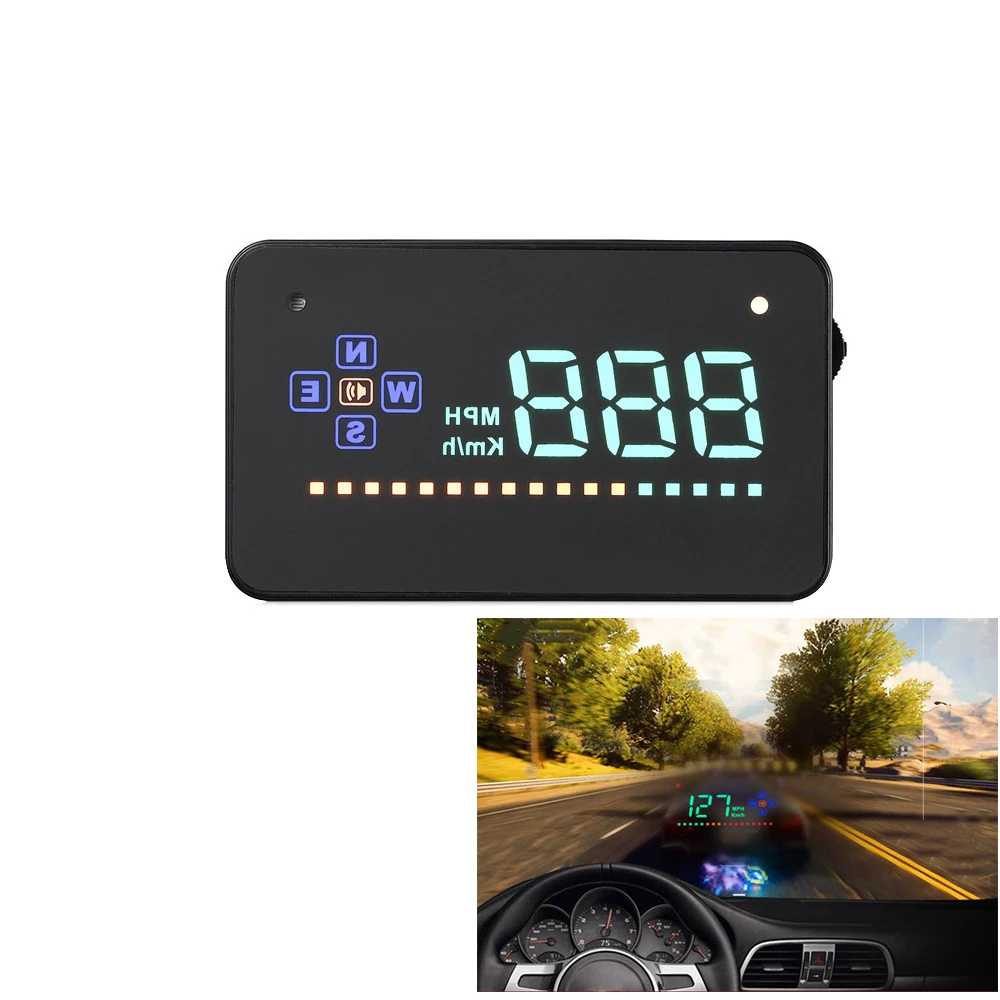 Auto Zubehör HUD Head Up Display Projektor Auto Digital Projektor Auto Projektor Tacho HUD GPS Sich
