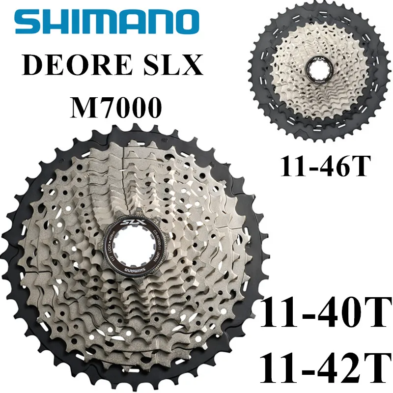 SHIMANO Deore SLX CS M7000 Cogs Freewheel 11-40T 11-42T 11-46T горный велосипед кассета Звездочка MTB 11S freewheels