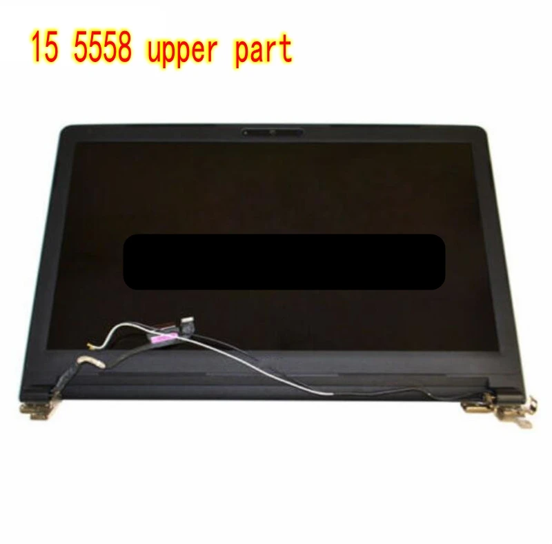 saniter Thinking 15.6 Inch Assembly For Dell Inspiron 15 5558 Laptop LCD FHD Screen Digitizer Glass Replacement The upper pa