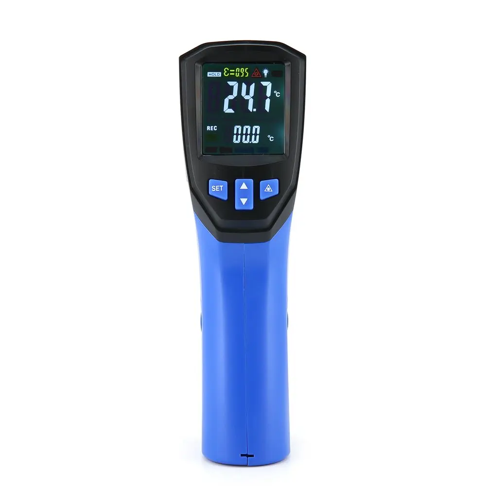 

FLUS IR-834 Non-Contact Laser Digital Thermometer Infrared Thermometer Surface Temperature Thermometer Device Pyrometer