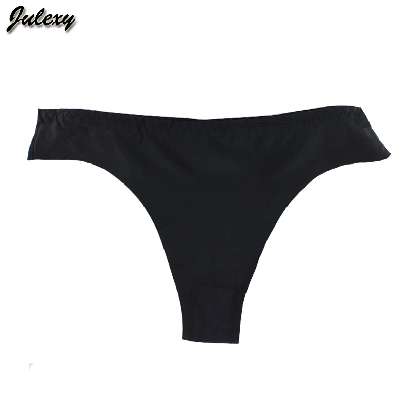 

Julexy 3 Pieces Brand Seamless Women Thongs And G Strings Solid Sexy Women Briefs 9 Colors Slim Women Panties And Underwear