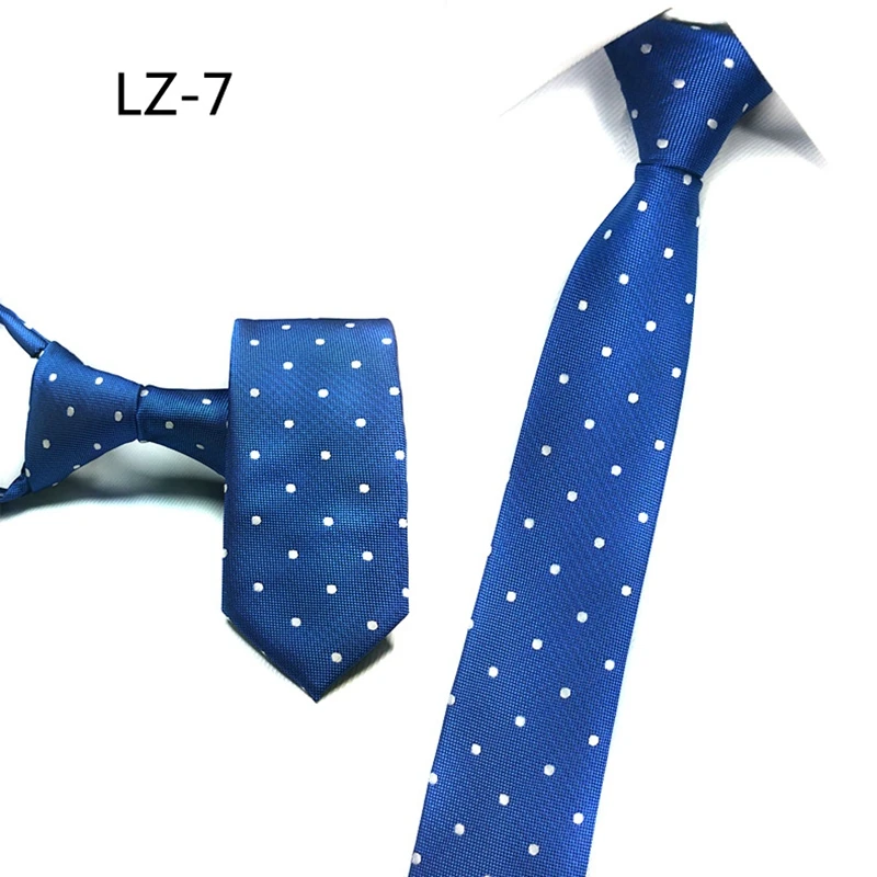 Модный галстук 5 см для мужчин и женщин, тонкий узкий ленивый галстук, легко тянет веревку на шею, одежда в Корейском стиле для свадебной вечеринки
