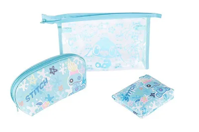 see chart IVYYE Melody Stitch модные аниме косметички на молнии дорожная косметичка для Хранения Туалетных принадлежностей для девочек Новинка - Цвет: see chart