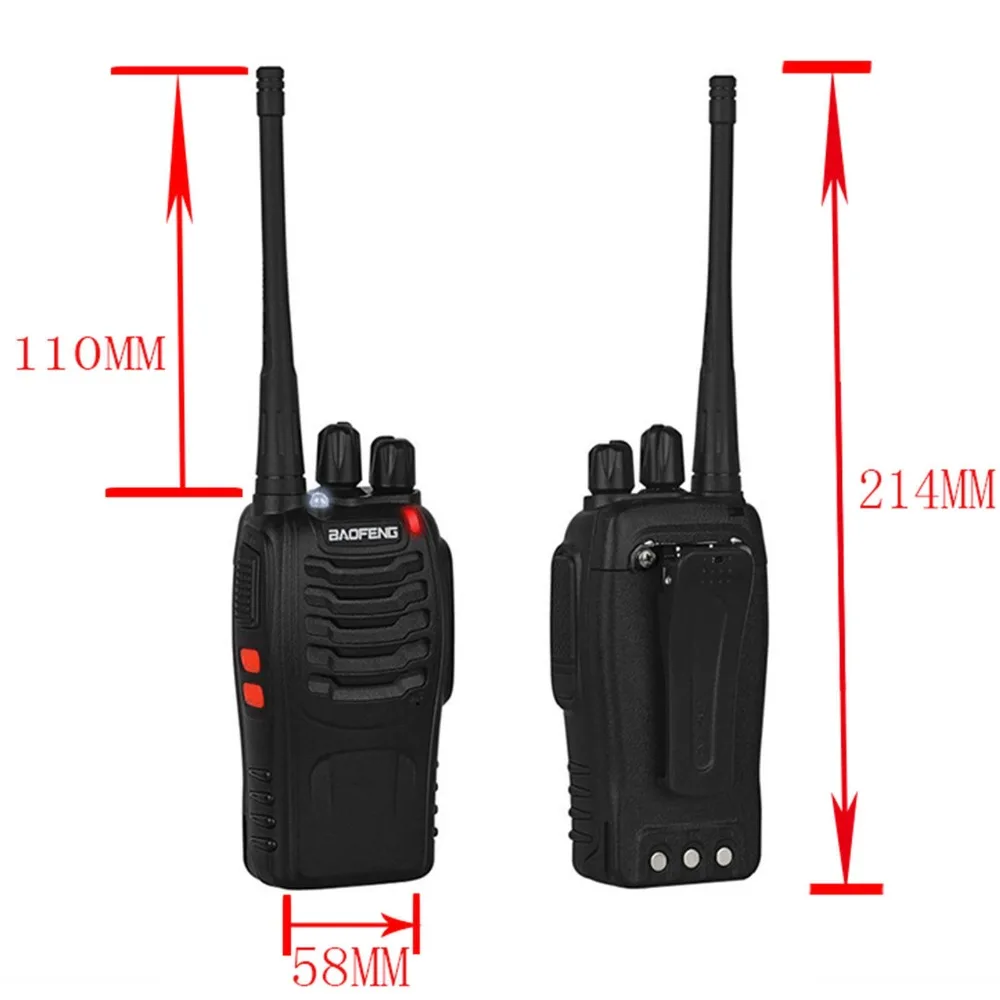 Baofeng BF 888S портативная рация bf 888 s 5 Вт двухстороннее радио портативный
