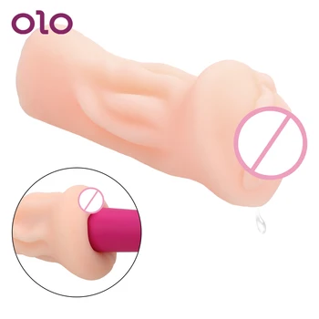 OLO Artificial Vagina Aircraft Cup Sex Toys for Men Male Masturbation Cup Erotics Male Masturbator 1