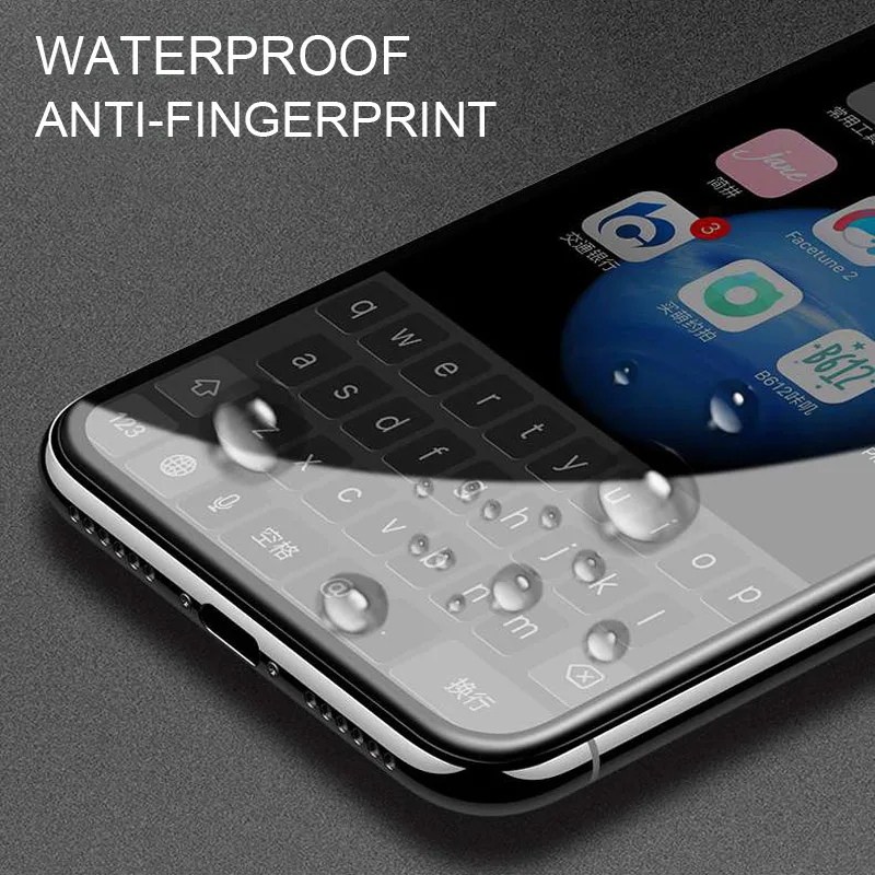 Защитное стекло TOMKAS для iPhone X XS 10 5D Edge Премиум Защитная пленка 6 6S 7 8 Plus|Защитные