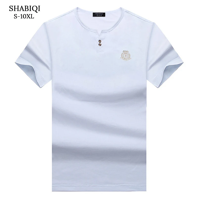 

SHABIQI Classic Brand Men shirt Men Polo Shirt Men Short Sleeve Polos Shirt T Designer Polo Shirt Plus Size 6XL 7XL 8XL 9XL 10XL