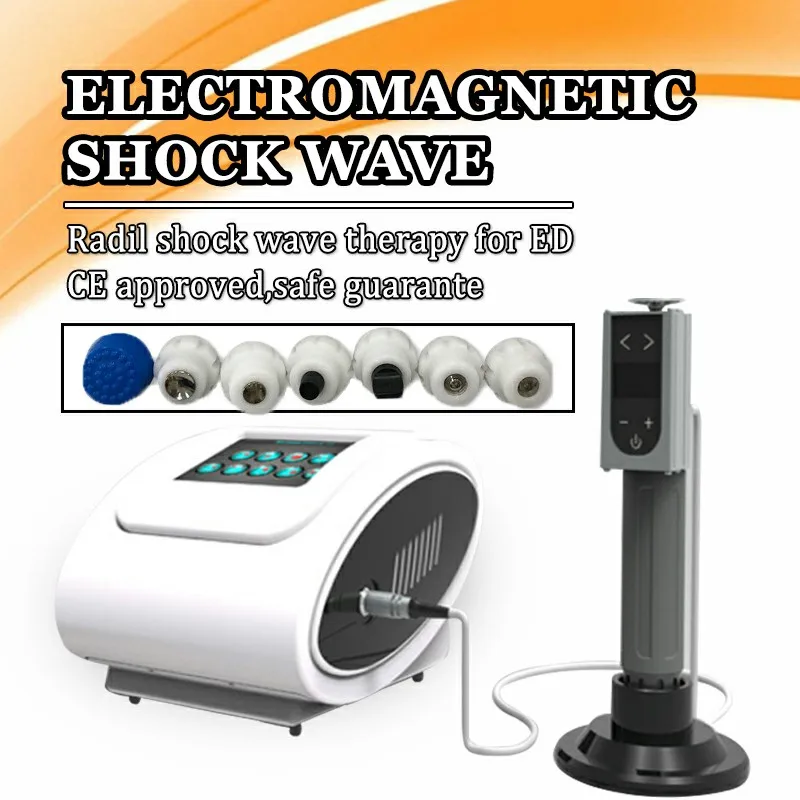 

Portable Medical Shock wave Therapy Machine Electromagnetic Shock Wave Pulse Physical Therapy Equipment for ED treatment