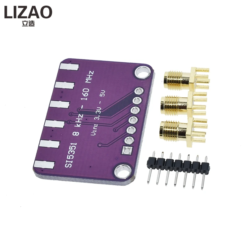 Si5351A DC 3V 5V CJMCU 5351 Si5351 I2C генератор часов плата разрыва модуль генератора сигналов