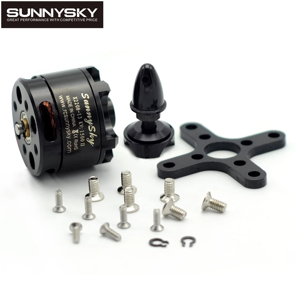 1 шт. Sunnysky X2208 1100KV 1260KV 1500KV 2600KV бесщеточный Двигатель для RC модели тренер Пилотажная