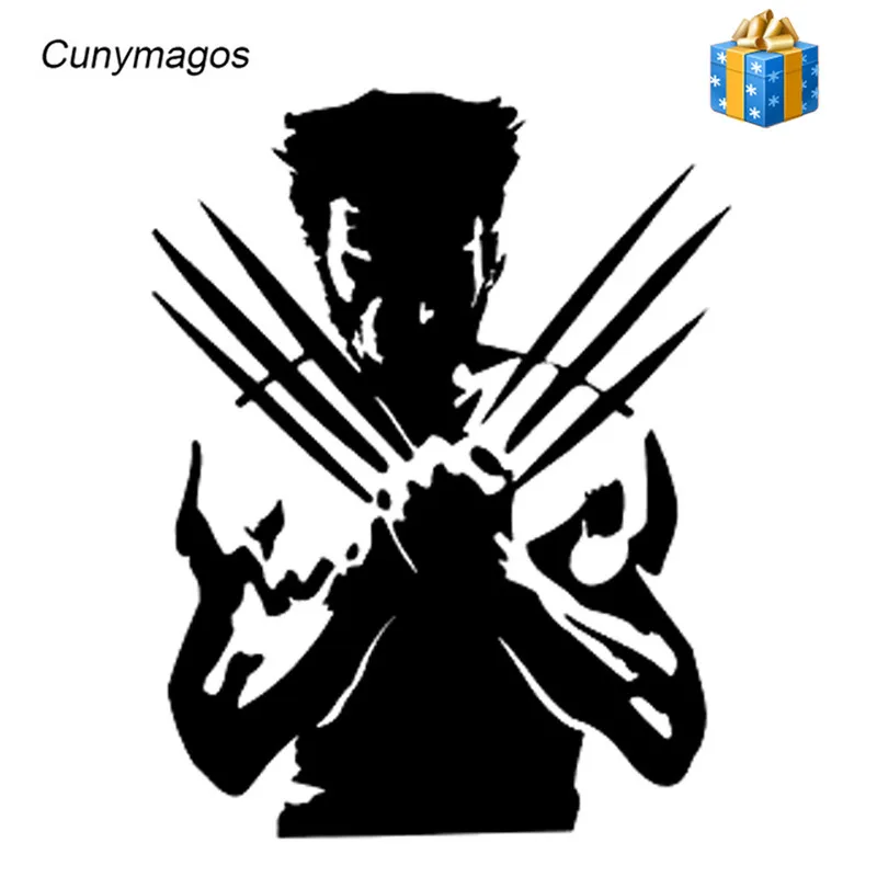 

Car Stickers Wolf X-Men Funny Wolverine Wolf Cartoon Car Styling Vinyl Car Sticker Waterproof Auto Tuning Styling 14.5cm*18.5cm