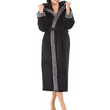 Женские peignoir Femme сексуальные Dentelle зимние hoodedудлиненные с длинными рукавами Плюшевые шали банные халаты и пеньюары
