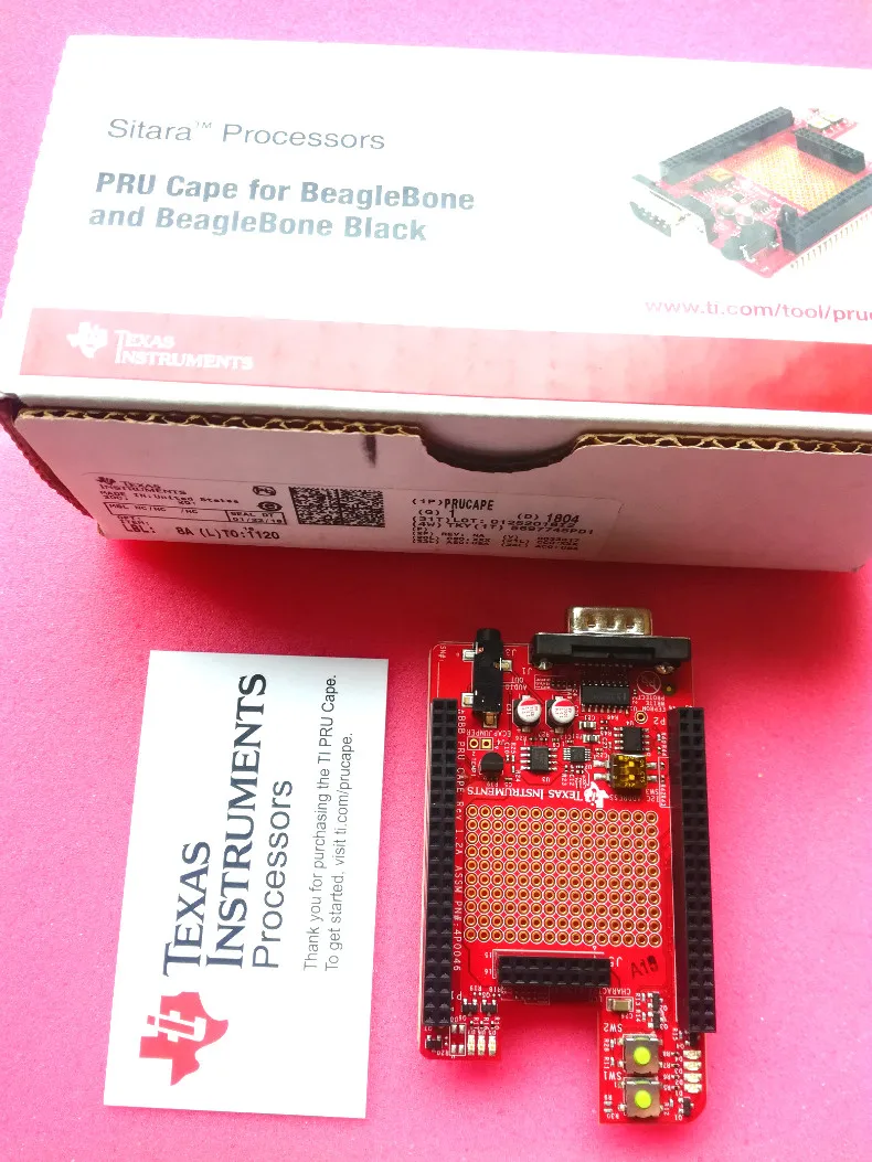 Черная Расширительная плата PRUCAPE TI PRU Cape ti BeagleBone | Электроника