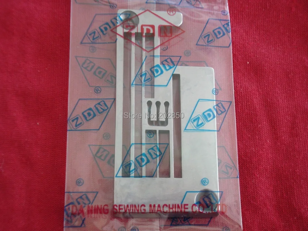 

ZDN Needle Plate,Part No.E0226P,Needle Distance 5.6,3 Needle Interlock/Coverstitch Machine Parts,For Siruba C007J-W812 Series...