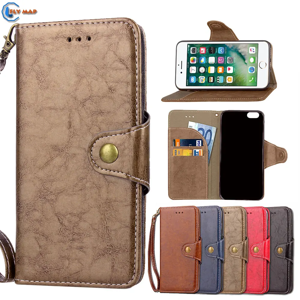 Beste Case Voor Apple iPhone 6 4.7 #039; #039;inch Wallet Card Flip Telefoon PU Leather Protector Capa Cover Apple iPhone6 ik Telefoon 6 Coque Doos
