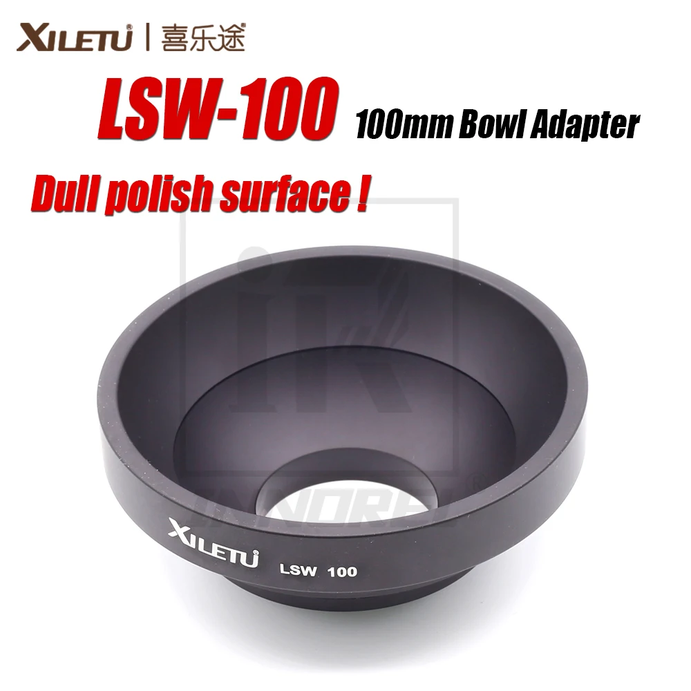 Тусклый полировальный корпус из алюминиевого сплава XILETU LSW-100 100 мм Чаша адаптер