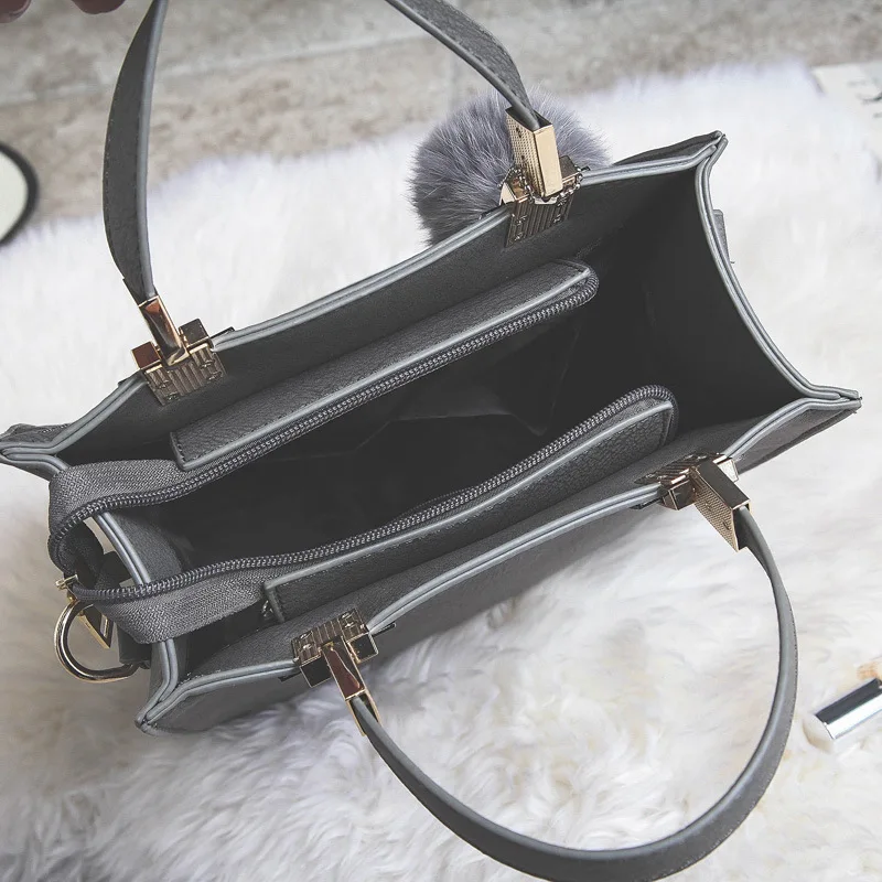  LANLOU handbag women shoulder bag luxury handbags women bags designer High-grade Scrub leather mess - 32918513223