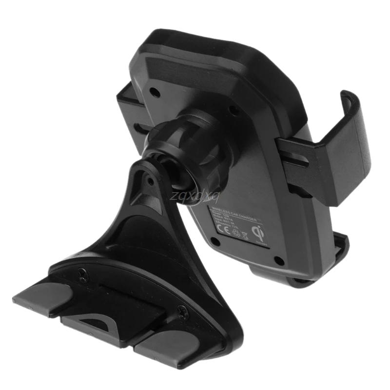  Auto Qi Drahtlose Ladegerät CD Montieren 360 Grad Drehbare Halter für iPhone X 8 Samsung S8 Whosale