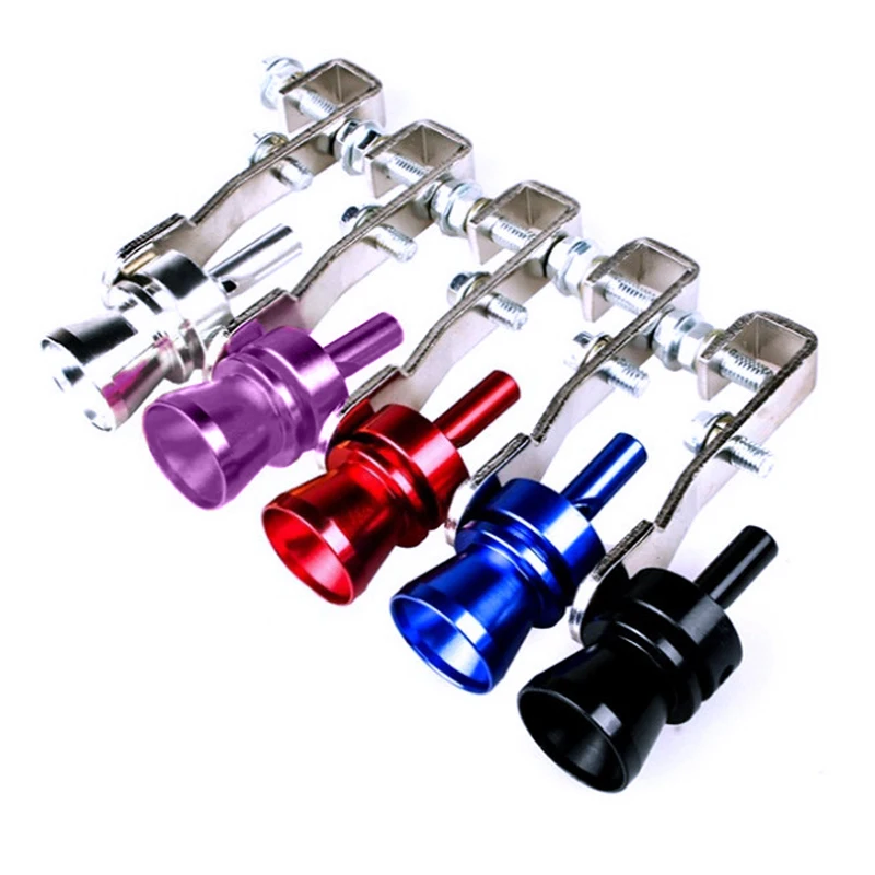 JX-LCLYL Car Turbo Muffler Exhaust Pipe Sound Simulator Whistle 37mm-48mm