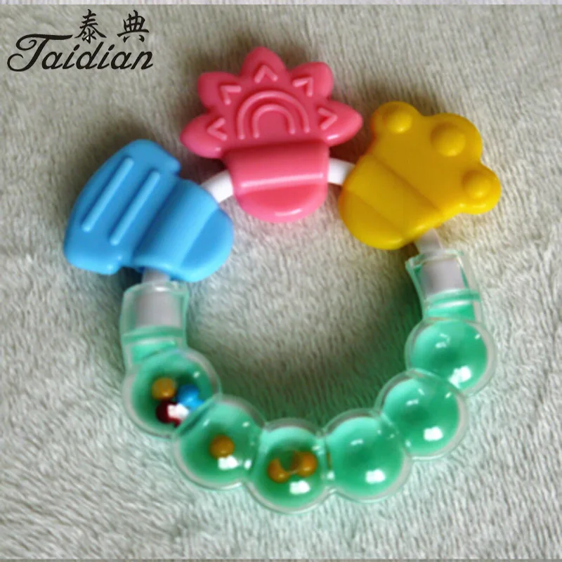Taidian Baby Teether Silicone Teethers Baby Teething Ring For Tooth Chewing Training Tooth Toddler 85106mm 1