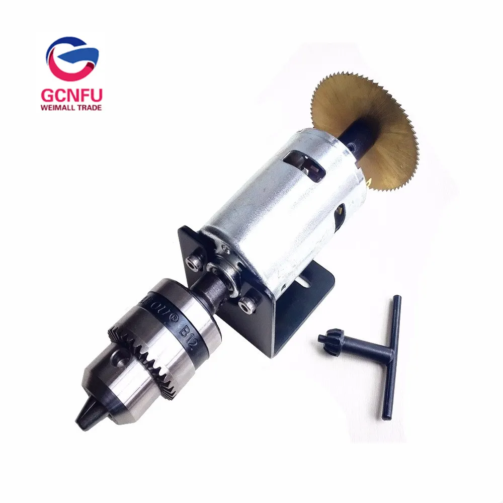 Mini multi function table saw bench drill grinding machine with 100W