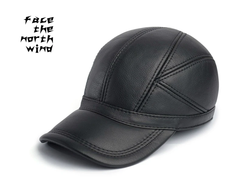 black leather hats wholesale