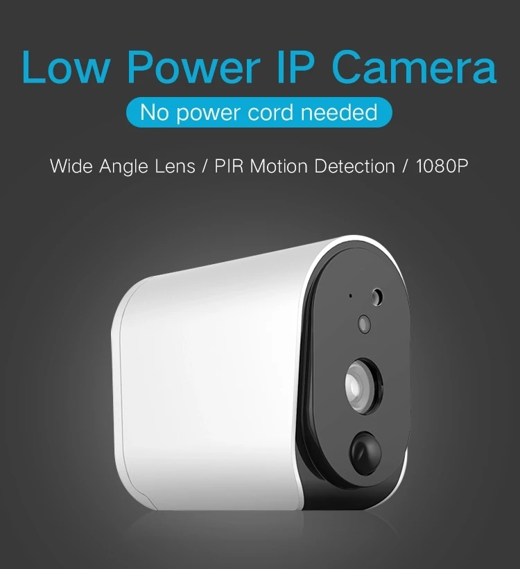 Камера видеонаблюдения L3 с аккумулятором IP камера 1080p HD Wi Fi МП|Камеры