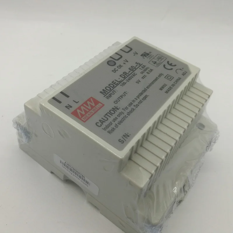 MDR-40-5 Din-Rail Alimentazione 30W 5V 6A ; MeanWell
