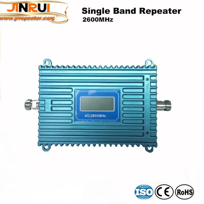  Free Shipping 4G LTE 2600MHz Cellular Signal Booster Band 7 FDD 2600 Repeater 4G Antenna Cellular S