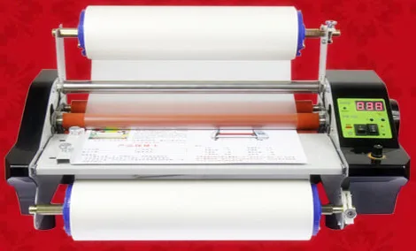 

AIPU FM360S stepless speed regulation laminating machine electronic temperature control single and sided a heating mode