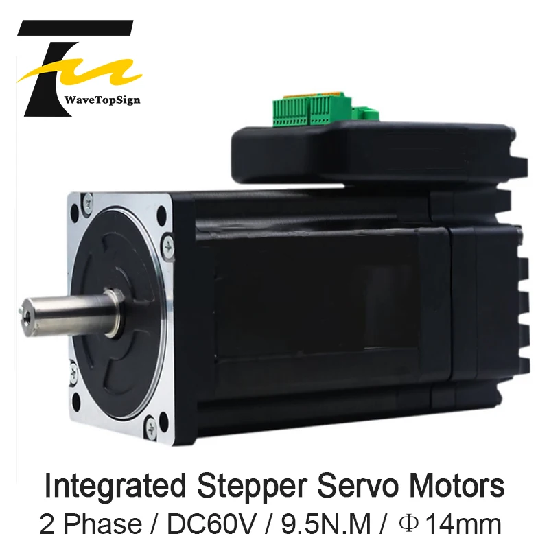 

JMC 86 Integrated Closed-Loop Stepper Motor Driver IHSS86-80-100 9.5N.m 2Phase Hybrid Servo Input Voltage 260VDC Axis Lenth38mm