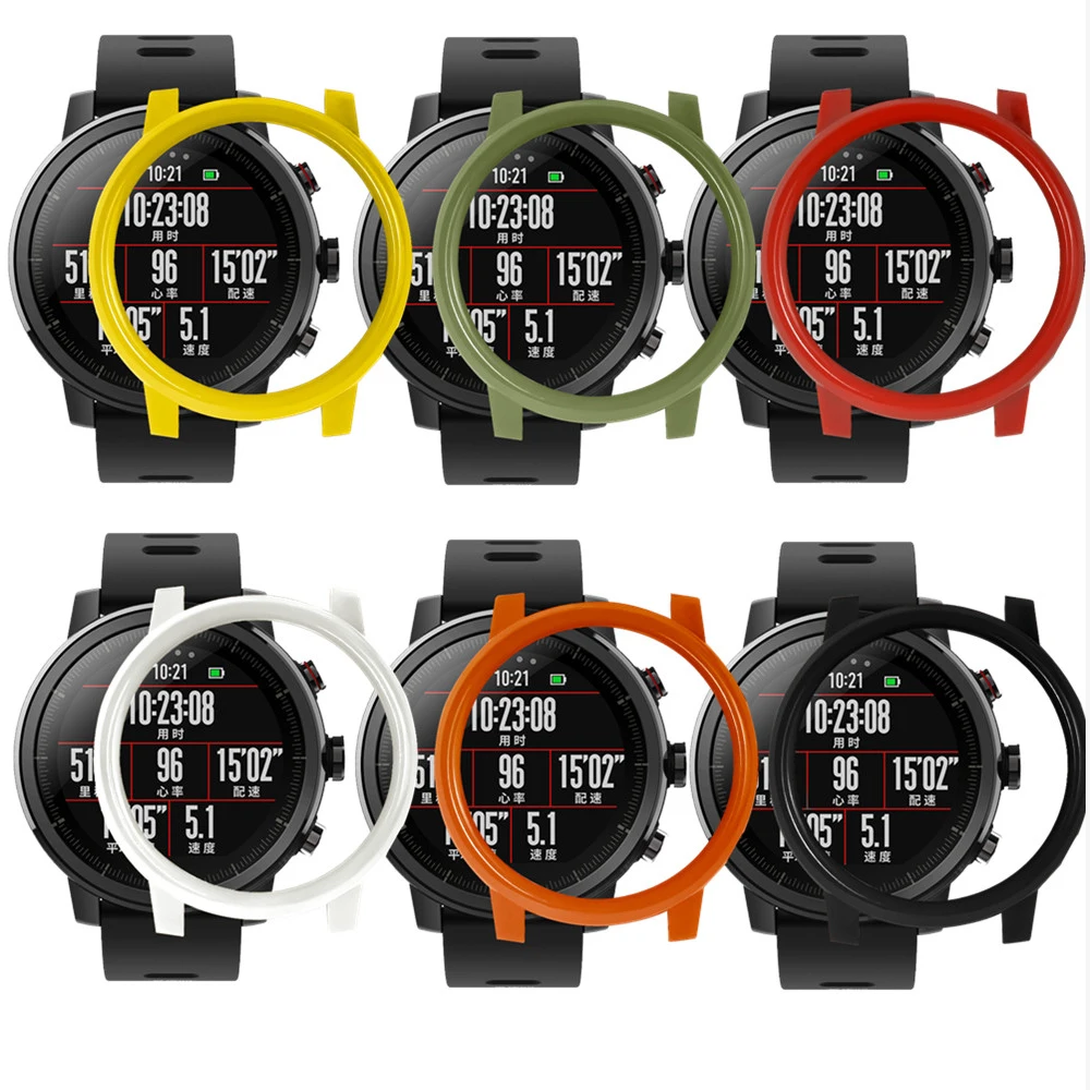 Защитный чехол YUEDAER для Xiaomi Huami Amazfit Stratos 2/2 s, цветной Жесткий Чехол-бампер для Amazfit Stratos 2 Coques