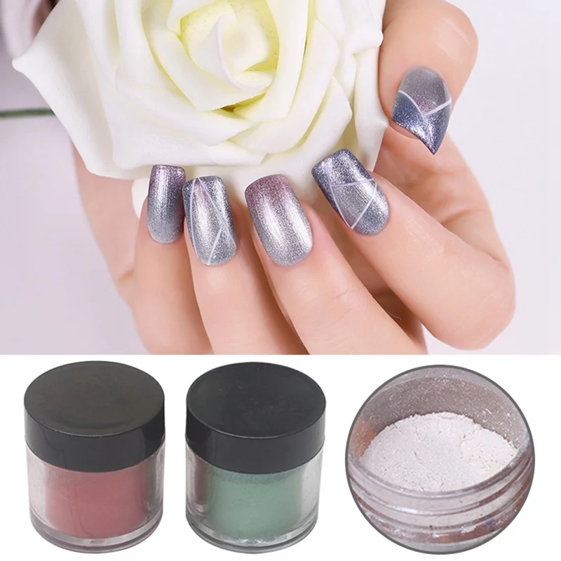 Dipping Powder Nails Dip Powder Nail Colorful Powder Natural Dry DIY