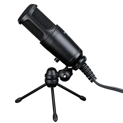 

Takstar GL-100FX Side-address Recording USB Microphone Built-in microphone amplifier with Tone up control knob