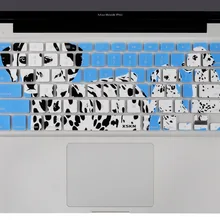 XSKN прекрасный Спот Собака дизайн прочный Ультратонкий чехол для клавиатуры Силиконовый протектор кожи для MacBook Pro 13 15 17 дюймов, синий