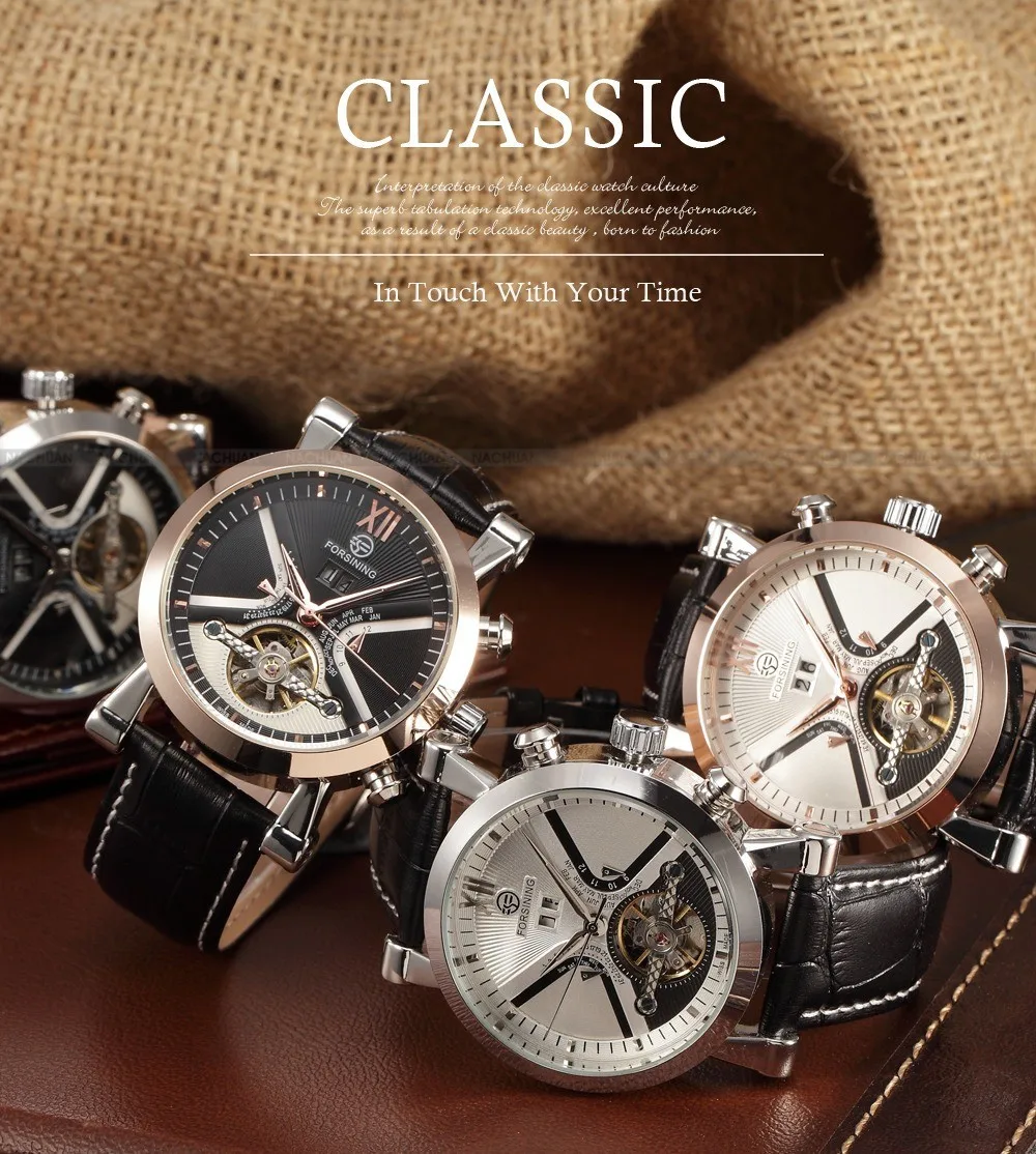Classic Design Tourbillion With Calendar