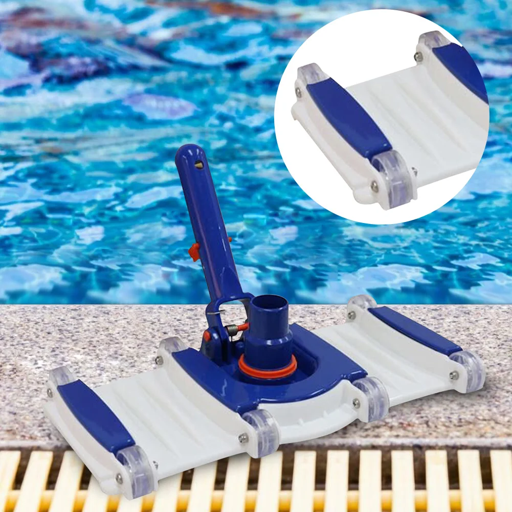 

14 inch Swimming Pool Flexible Vacuum Head with Brush Cleaner Pond Spa Sewage Suction Pool Accessories Cleaning Tool