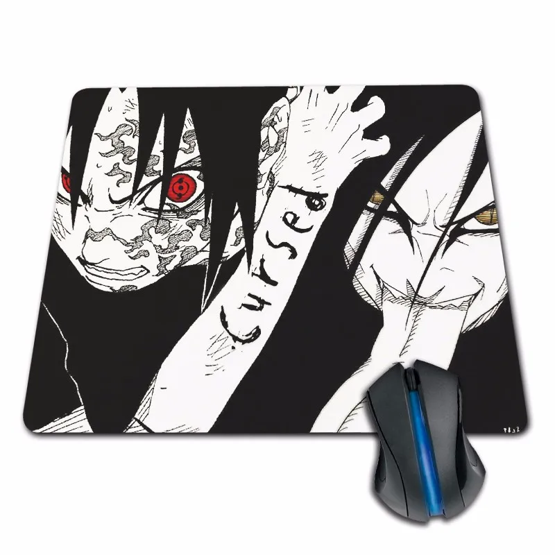 Babaite Cool Shippuden Orochimaru Sharingan Uchiha Naruto персонализированный компьютерный Ноутбук Прочный Коврик для мыши 180x220 мм коврик для мыши