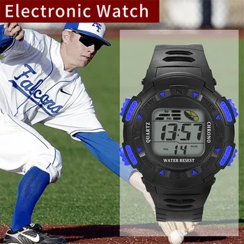 

Fashion High-End Multi-Function 30M Sports Waterproof sport watch Electronic digital Watch gifts Men's wrist luminous watch for