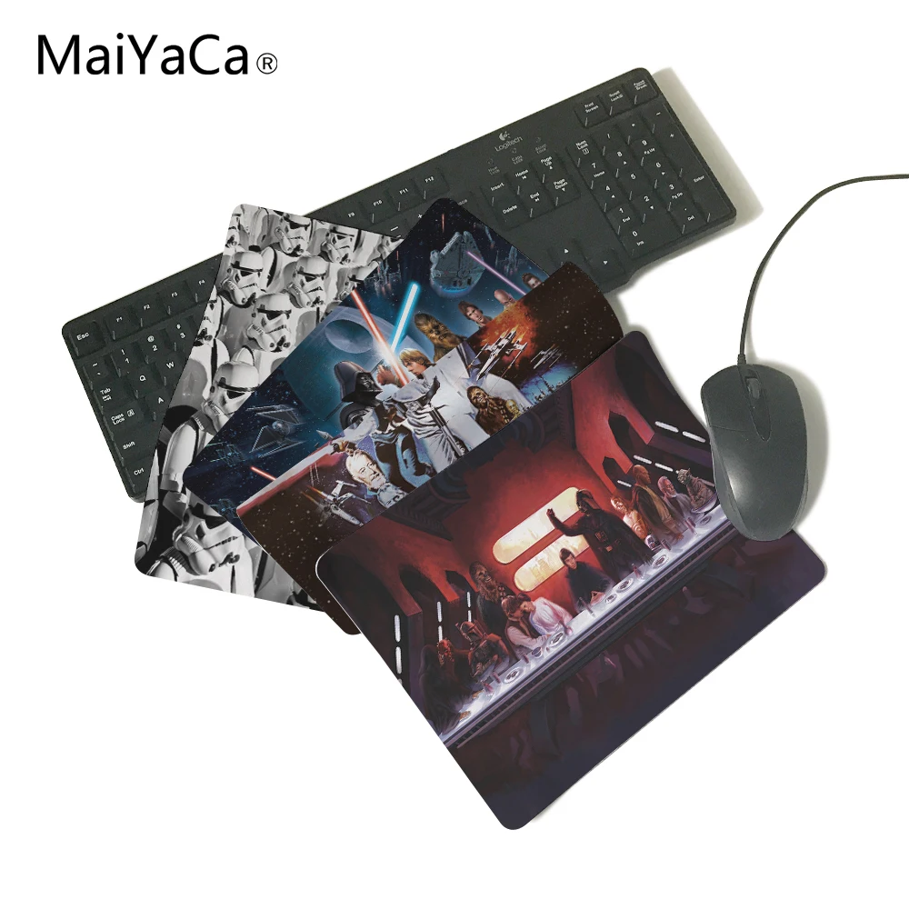 MaiYaCa Star Wars The Last Supper Computer Mouse Pad Mousepads Decorate