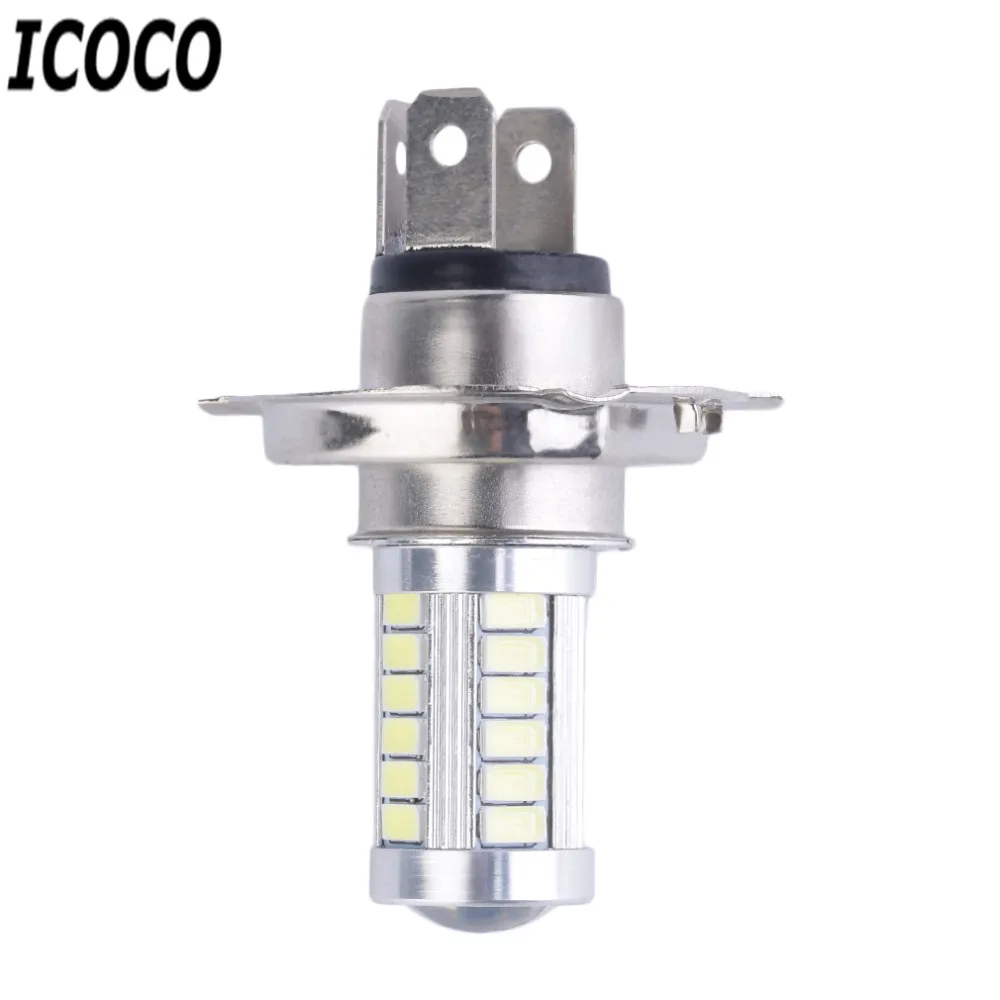 ICOCO H4 светодиодный 5630 33SMD 8 Вт 33 светодиодный фонарь для автомобиля фары 12 В 800lm DRL дневные светофоры для вождения Противотуманные фары Горячая Распродажа